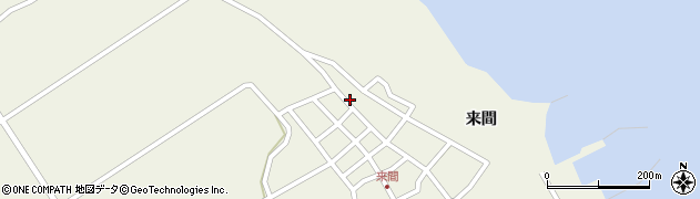 沖縄県宮古島市下地来間3周辺の地図