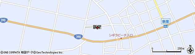 沖縄県宮古島市上野新里周辺の地図