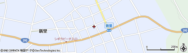 沖縄県宮古島市上野新里81周辺の地図