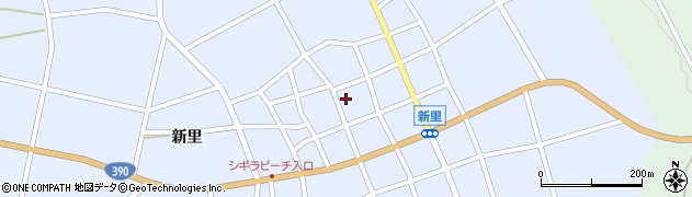 沖縄県宮古島市上野新里95周辺の地図