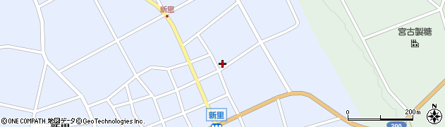 沖縄県宮古島市上野新里19周辺の地図