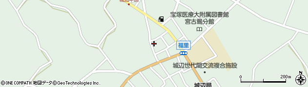 沖縄県宮古島市城辺福里651周辺の地図