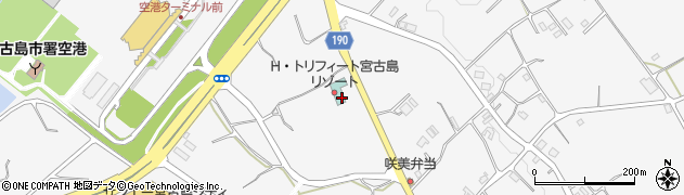 スカイレンタカー宮古島店周辺の地図
