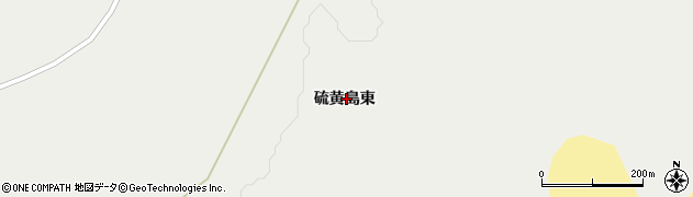 東京都小笠原村硫黄島東周辺の地図