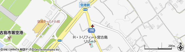ニッポンレンタカー宮古空港前営業所周辺の地図