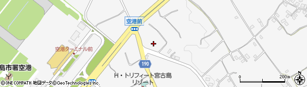 ＯＴＳレンタカー宮古空港前店周辺の地図