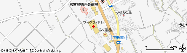 冨士天ぷらいだ天宮古南店周辺の地図
