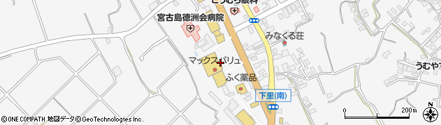 ふく薬品宮古店周辺の地図