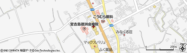 株式会社中央ツーリスト　宮古島店周辺の地図