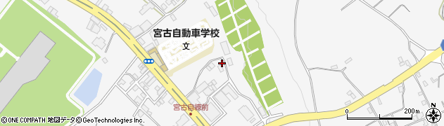 株式会社くみき　宮古営業所周辺の地図