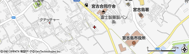 宮古建設会館周辺の地図