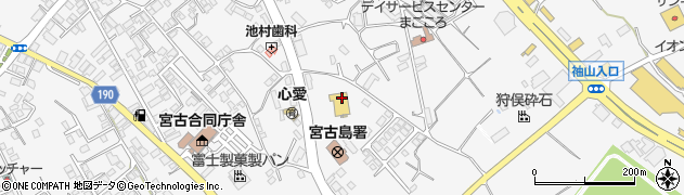 ドラッグストアモリ宮古島店周辺の地図
