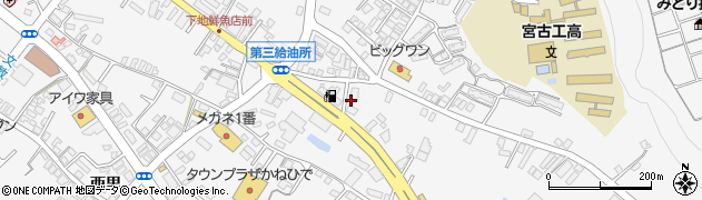 ブルーシール沖縄宮古総代理店周辺の地図