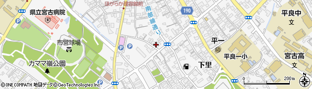 沖縄県宮古島市平良（下里）周辺の地図