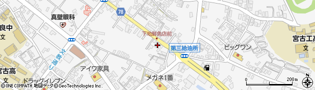 大阪自店周辺の地図