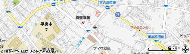 名嘉真アパート周辺の地図