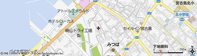 宮古島ゲストハウス風家周辺の地図