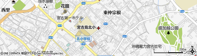 宮古露店商組合周辺の地図