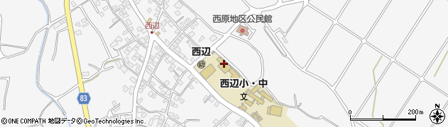 宮古島市立西辺小学校周辺の地図