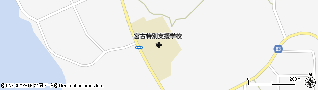 沖縄県立宮古特別支援学校周辺の地図