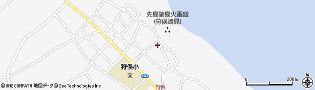 沖縄県宮古島市平良狩俣1526周辺の地図