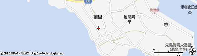 沖縄県宮古島市平良前里57周辺の地図