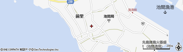 沖縄県宮古島市平良前里105周辺の地図