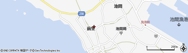 沖縄県宮古島市平良前里230周辺の地図