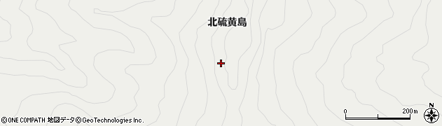東京都小笠原村硫黄島北硫黄島周辺の地図