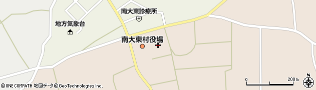 南大東村役場　教育委員会周辺の地図