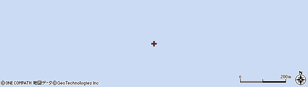 尖閣諸島周辺の地図