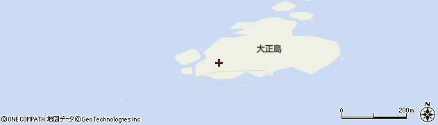 沖縄県石垣市登野城尖閣（大正島）周辺の地図