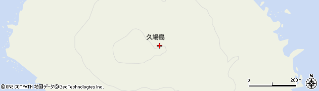 久場島周辺の地図