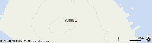 沖縄県石垣市登野城尖閣（久場島）周辺の地図