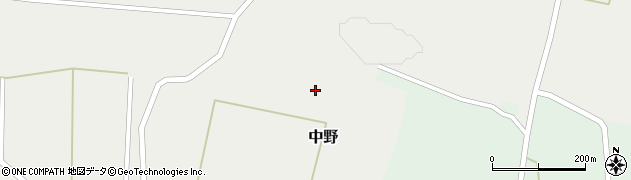 沖縄県北大東村（島尻郡）中野周辺の地図