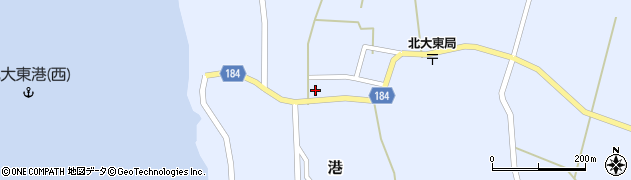 沖縄県島尻郡北大東村港40周辺の地図