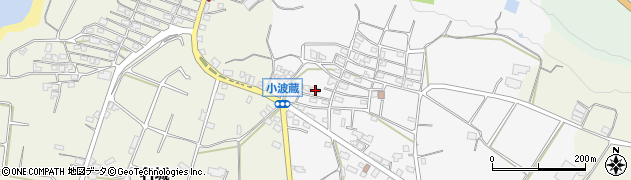 沖縄県糸満市小波蔵110周辺の地図