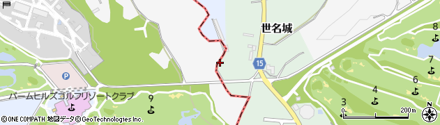 沖縄県島尻郡八重瀬町世名城1564周辺の地図