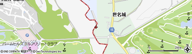 沖縄県島尻郡八重瀬町世名城1563周辺の地図