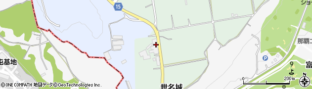 沖縄県島尻郡八重瀬町世名城1478周辺の地図