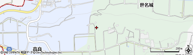 沖縄県島尻郡八重瀬町世名城1217周辺の地図