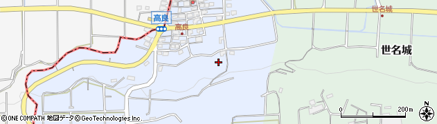 沖縄県八重瀬町（島尻郡）高良周辺の地図
