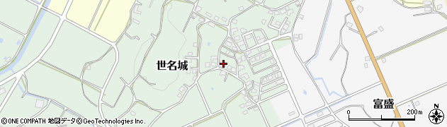 沖縄県島尻郡八重瀬町世名城769周辺の地図