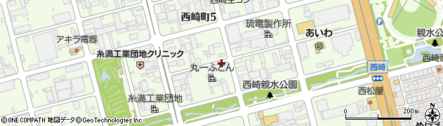沖縄県糸満市西崎町5丁目周辺の地図