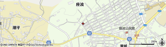 沖縄県糸満市座波254周辺の地図