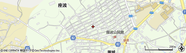 沖縄県糸満市座波170周辺の地図