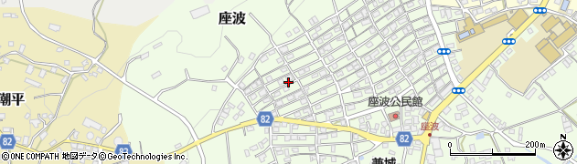 沖縄県糸満市座波214周辺の地図
