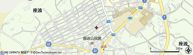 沖縄県糸満市座波115周辺の地図