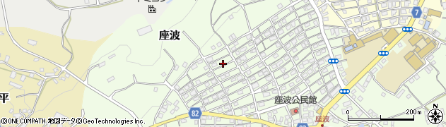 沖縄県糸満市座波260周辺の地図