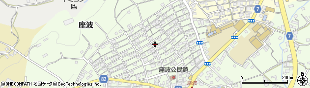 沖縄県糸満市座波197周辺の地図